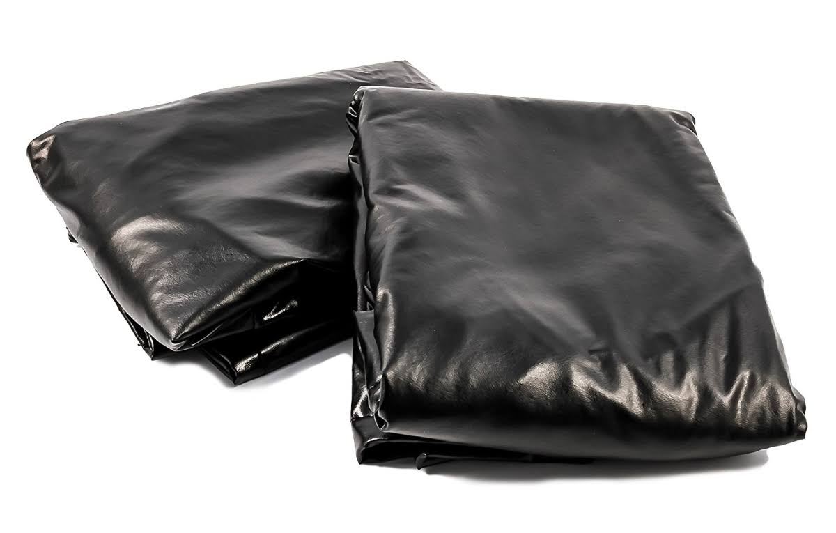 Black 27 inch-29 inch Vinyl Wheel and Tire Protector, Pack of 2 X872