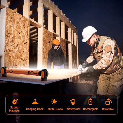3000LM Magnetic Rechargeable LED Work Light J3545