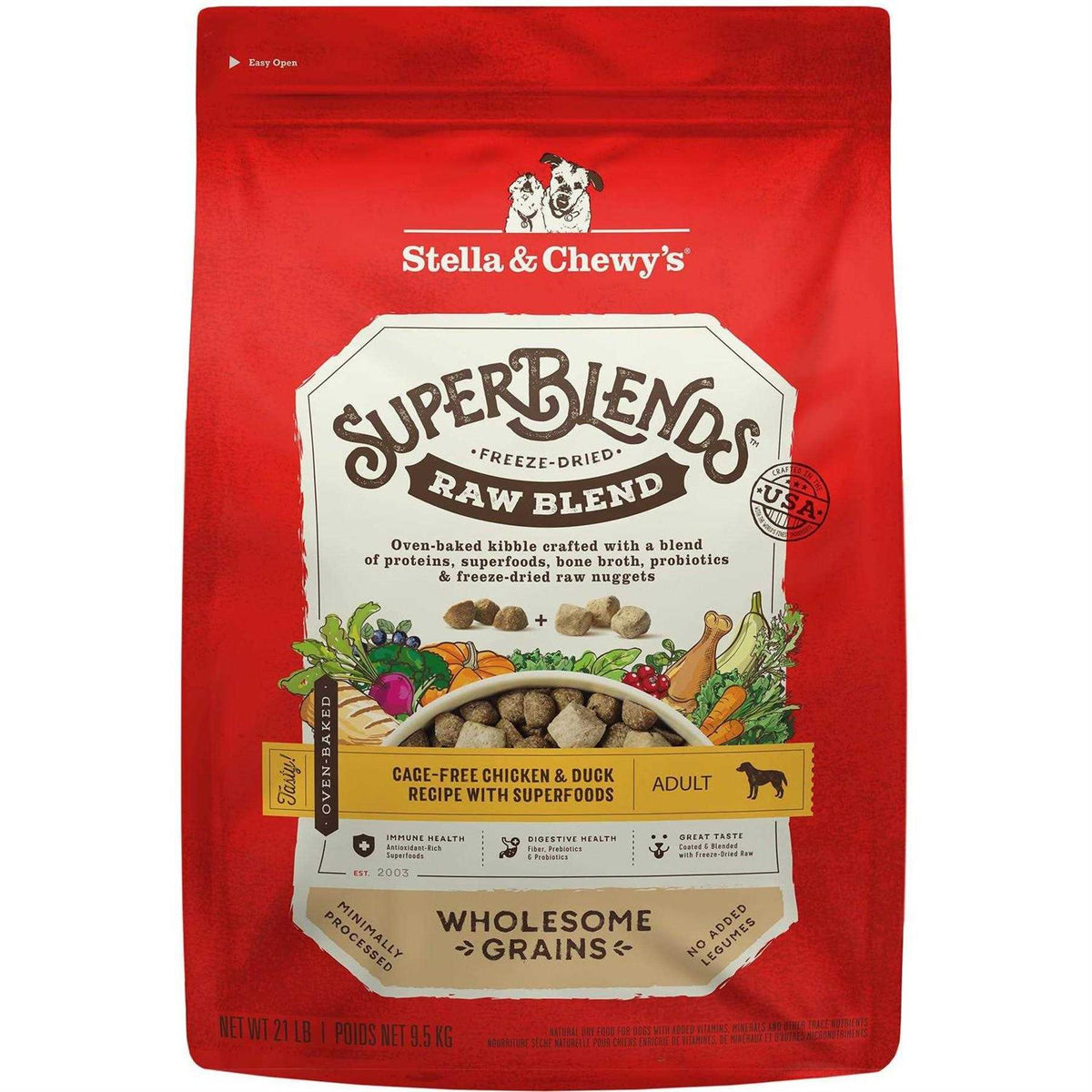 Cage Free Chicken & Duck Recipe with Superfoods D4093