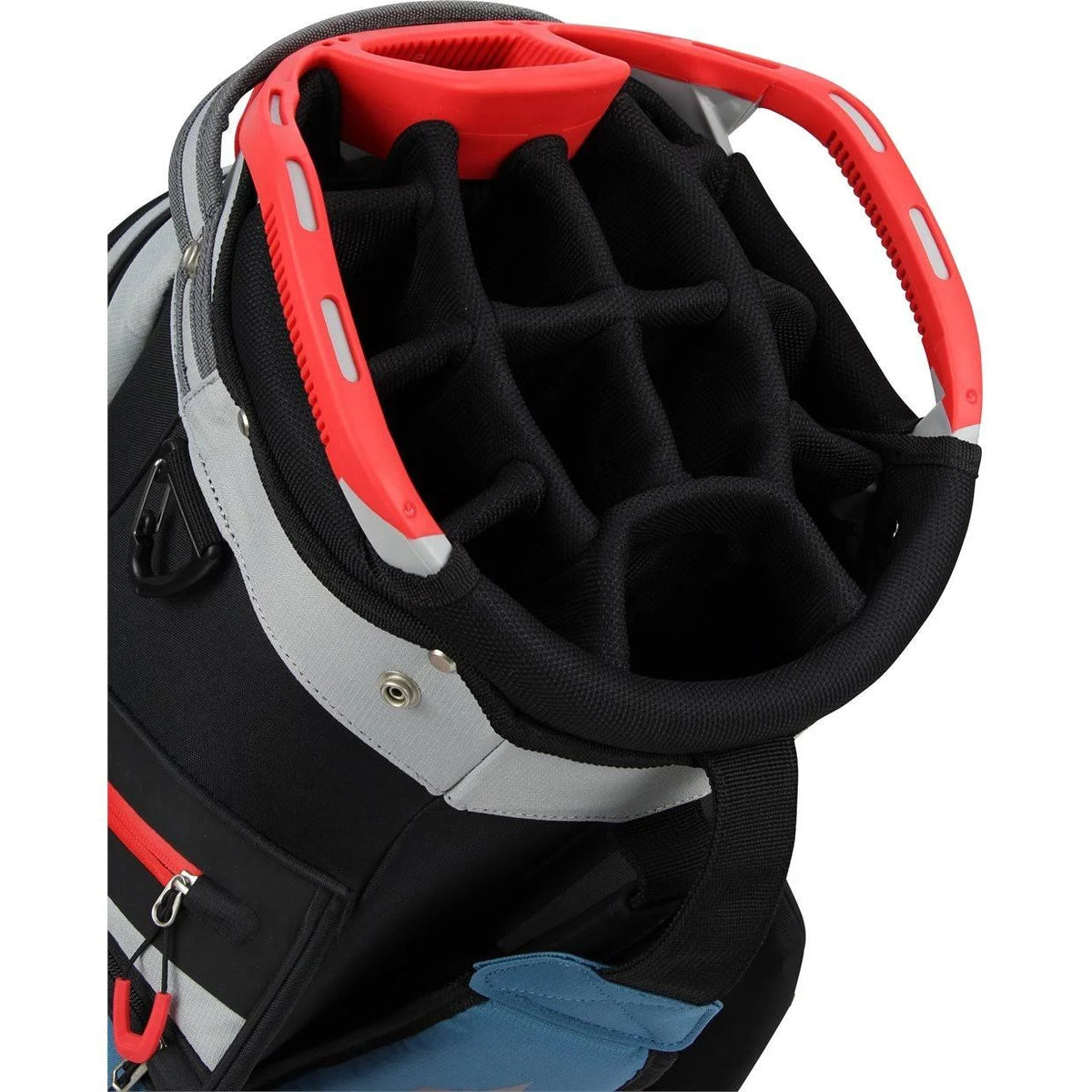 Steel Blue Black Cart Bag Y673
