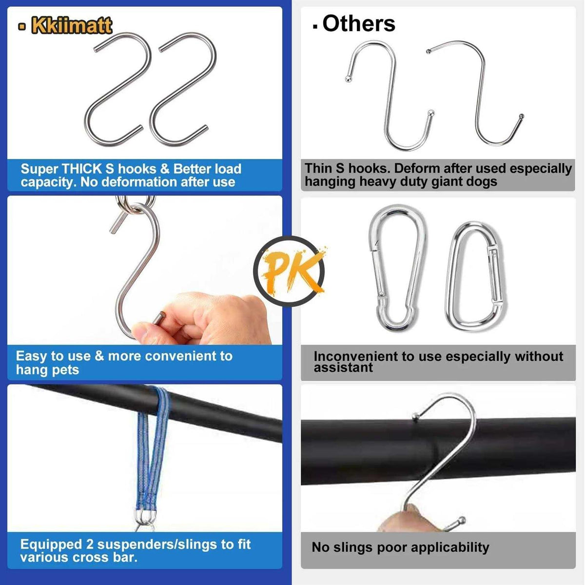 10 in 1 Pet Grooming Hammock Harness with Nail Clippers I202830