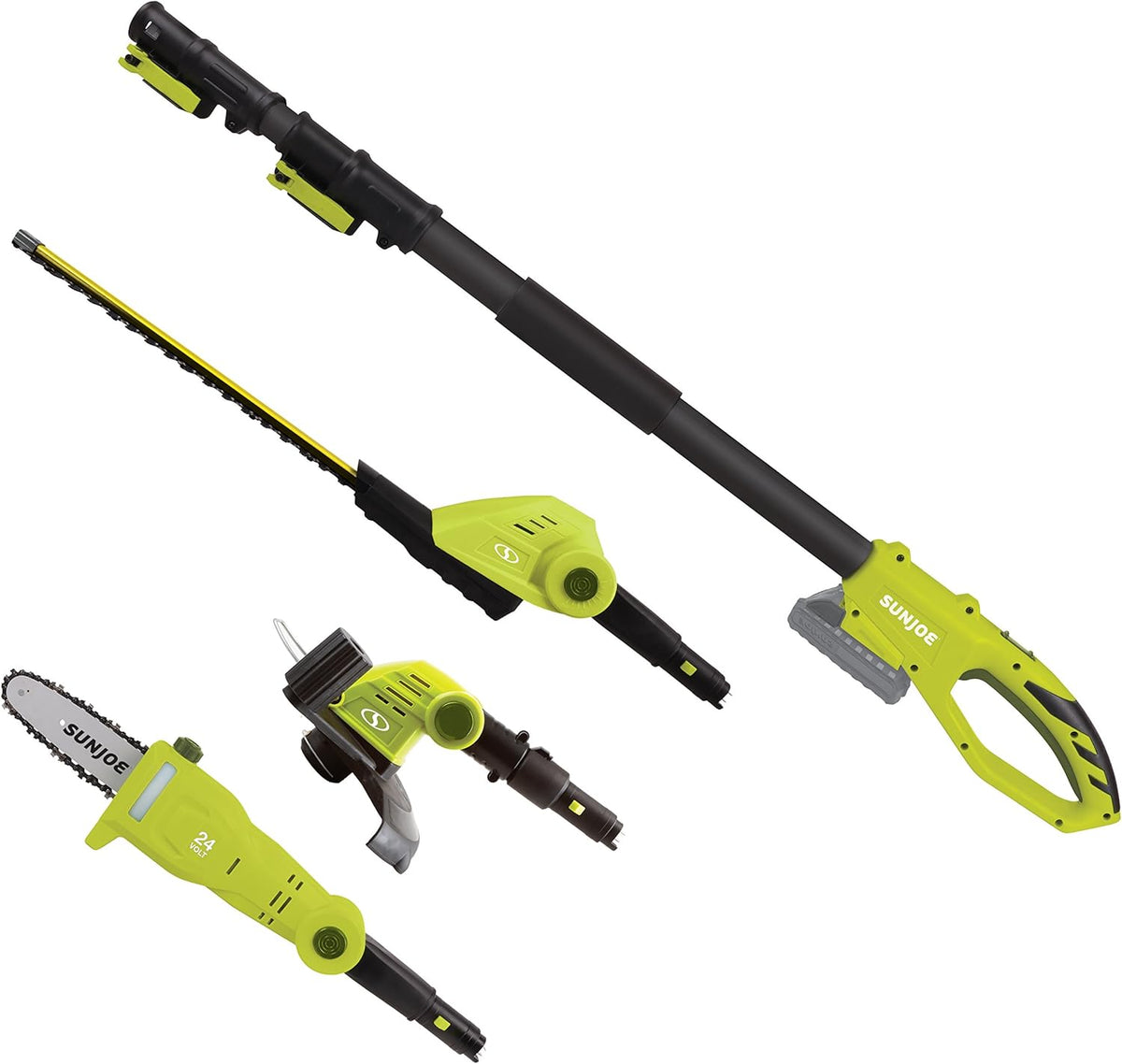 Cordless Lawn Care System Hedge Trimmer Pole Saw Grass Trimmer T570