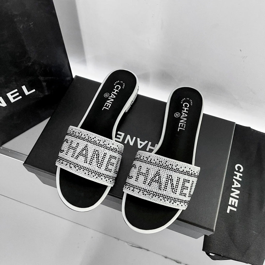 Blingbling Diamond Slippers P12628