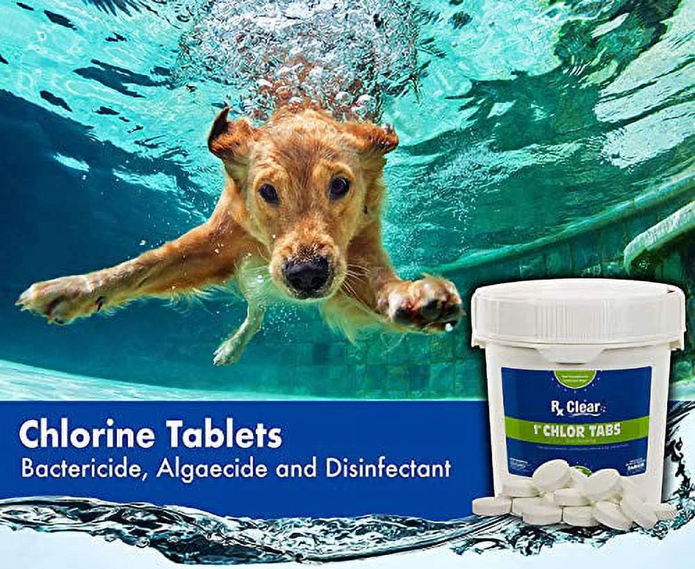 1" Stabilized Chlorine Tablets 35 lb Bucket N899